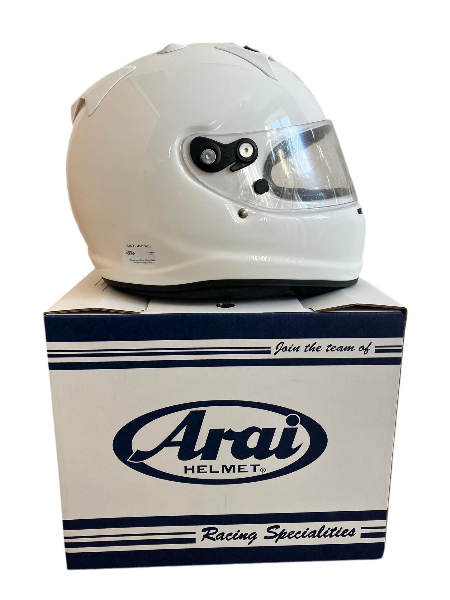 Arai GP-7 FRP Helmet - Brand New - Pre Owned
