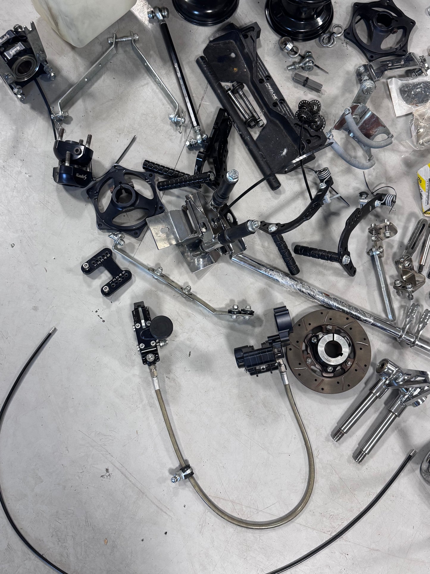 Used Synergy / Birel 950 Rolling Chassis - Full Retirement Sale | Spare Frame | Full Spares pack | Rims
