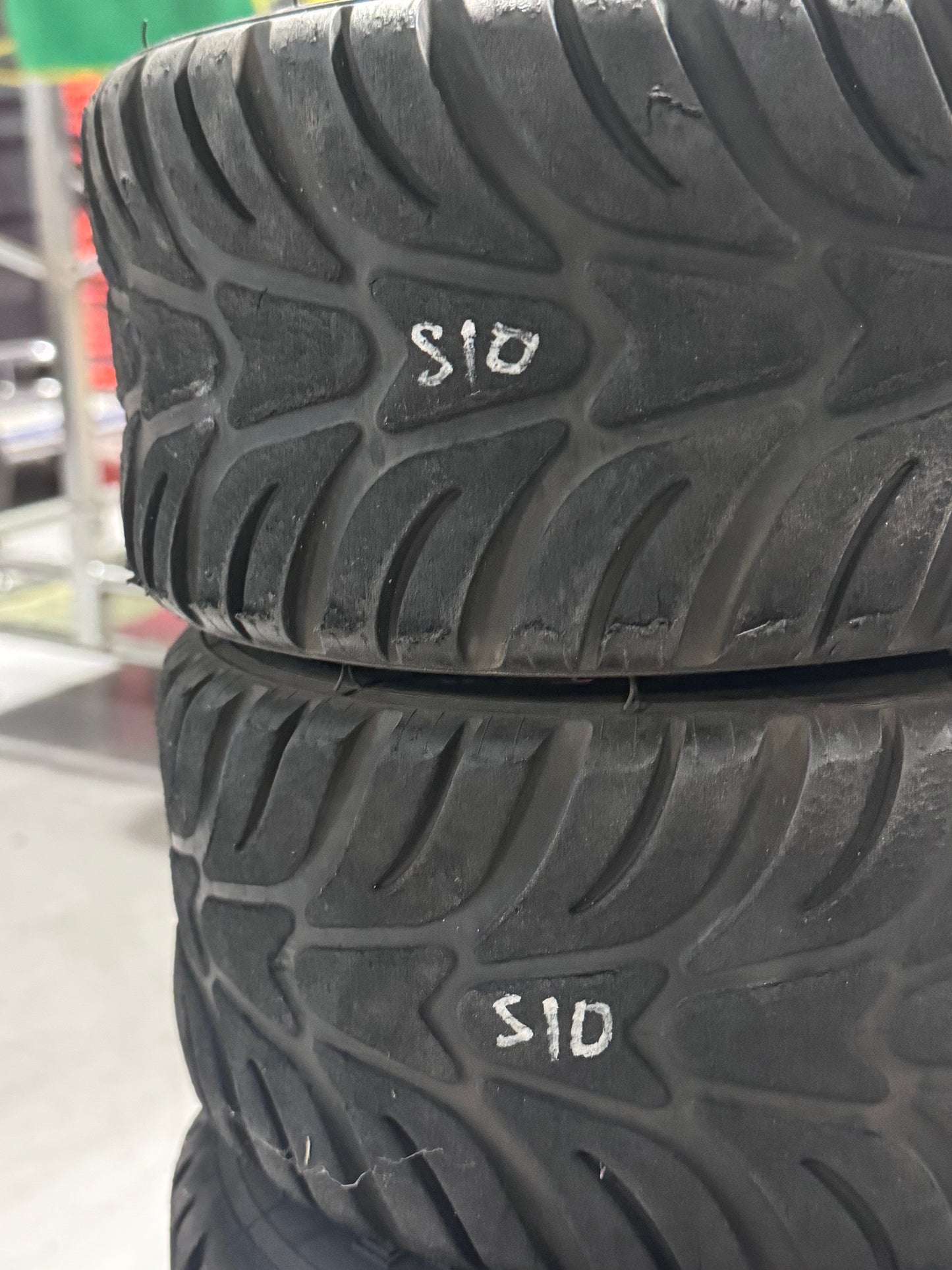 Mojo W5 Wet Tyres Used