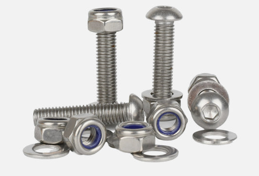 M5 Nut Bolt and Washers x6 For OTK Steering Wheel / Long