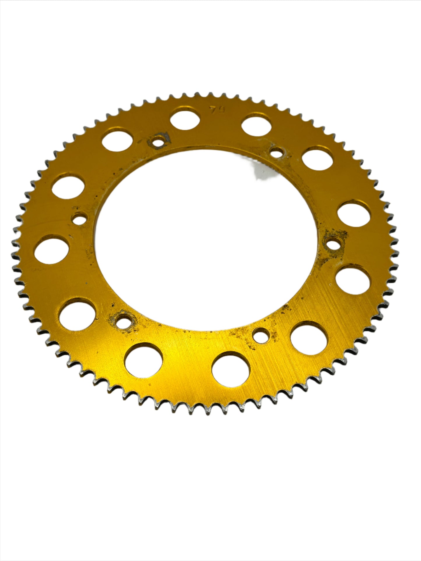 79T Gold Sprocket Used