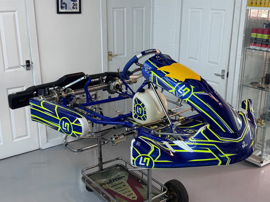 2026 Lando Norris LN4 Kart Rolling Chassis -  3 weekends old