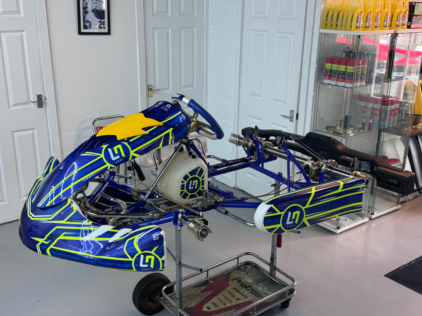 2026 Lando Norris LN4 Kart Rolling Chassis -  3 weekends old