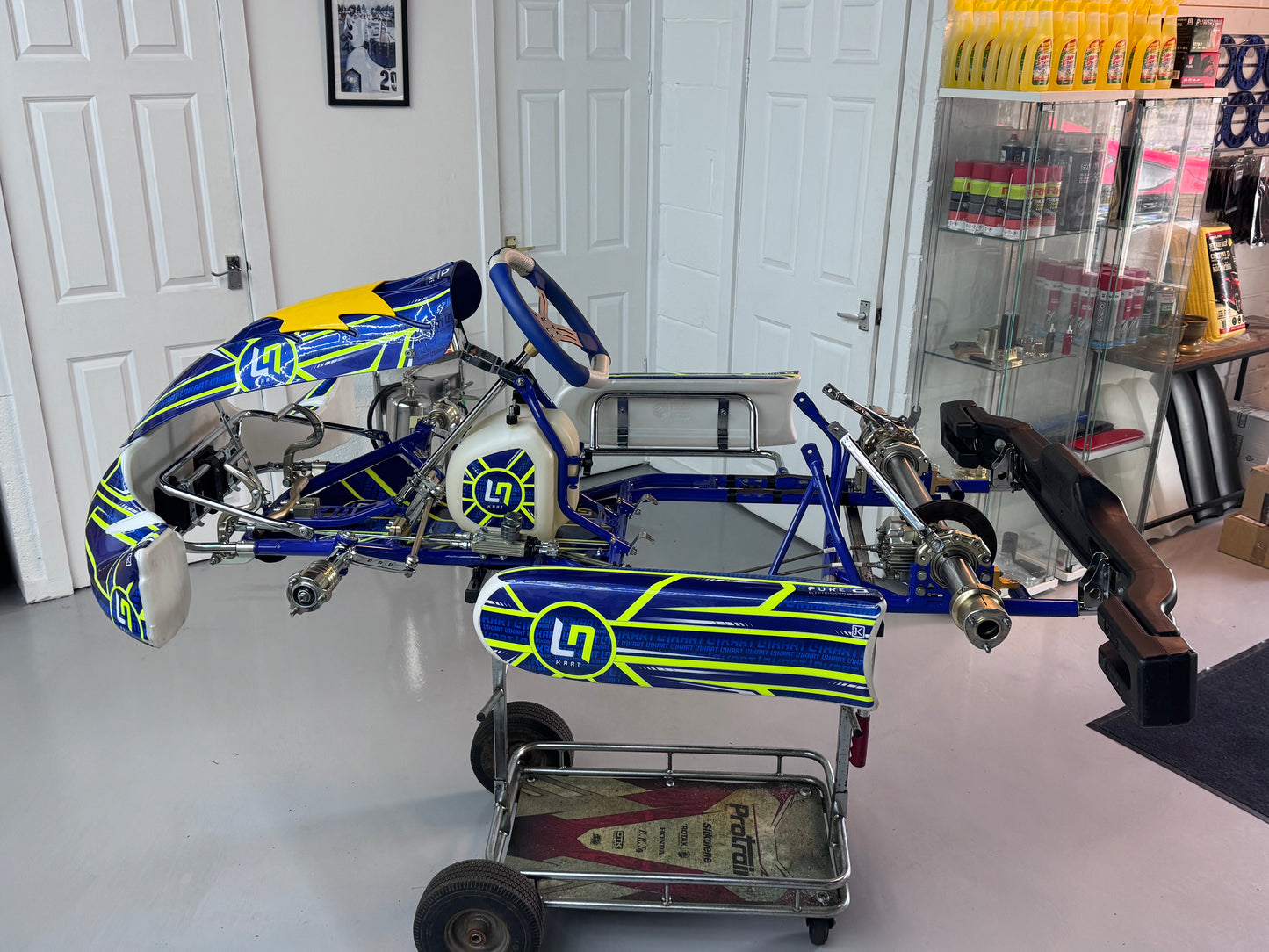 2026 Lando Norris LN4 Kart Rolling Chassis -  3 weekends old