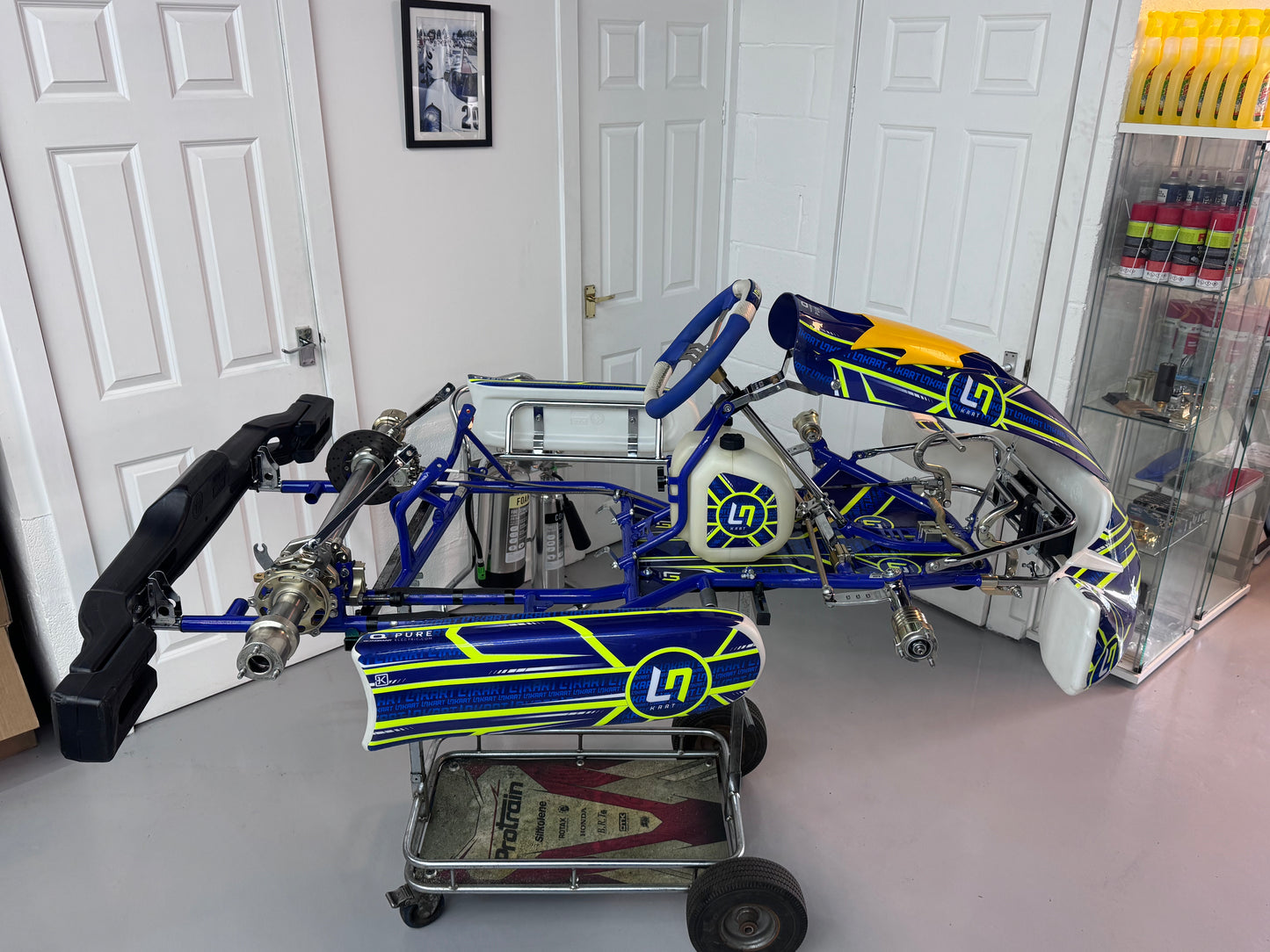2026 Lando Norris LN4 Kart Rolling Chassis -  3 weekends old
