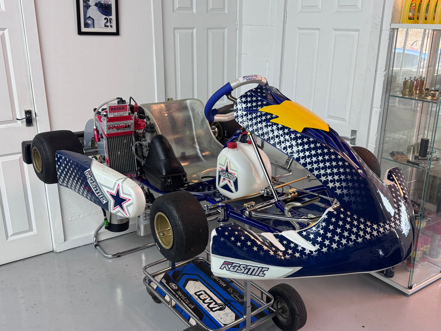 2026 OTK Kosmic Mercury Senior Rotax Max Evo Kart - 4 days old!