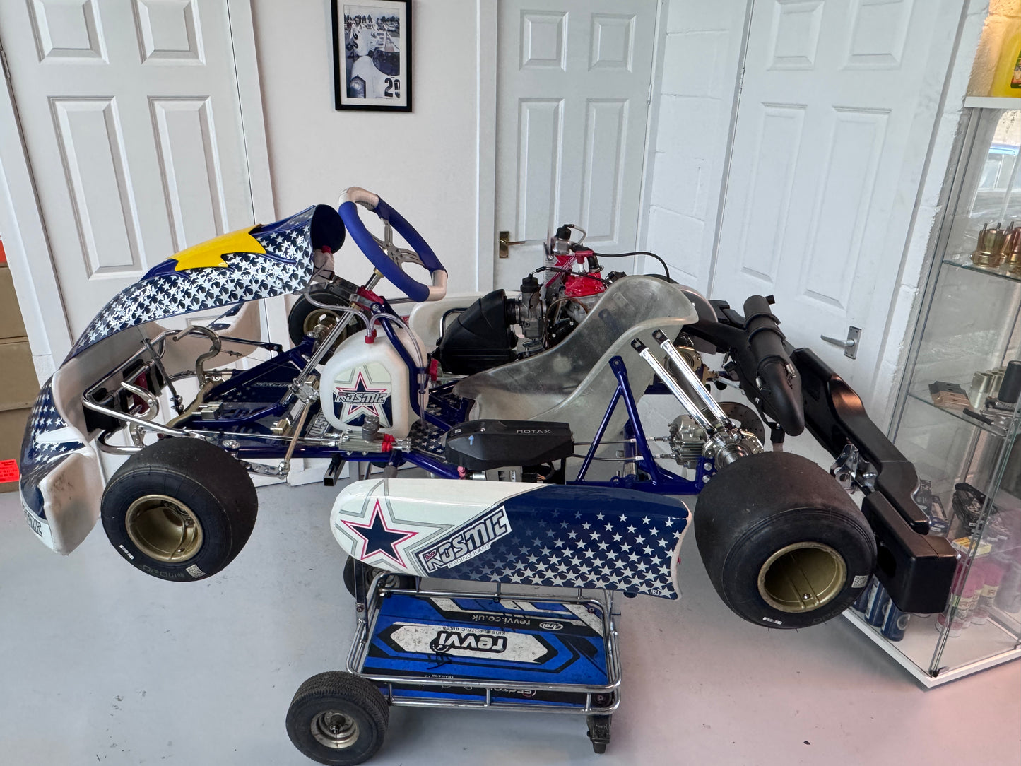 2026 OTK Kosmic Mercury Senior Rotax Max Evo Kart - 4 days old!