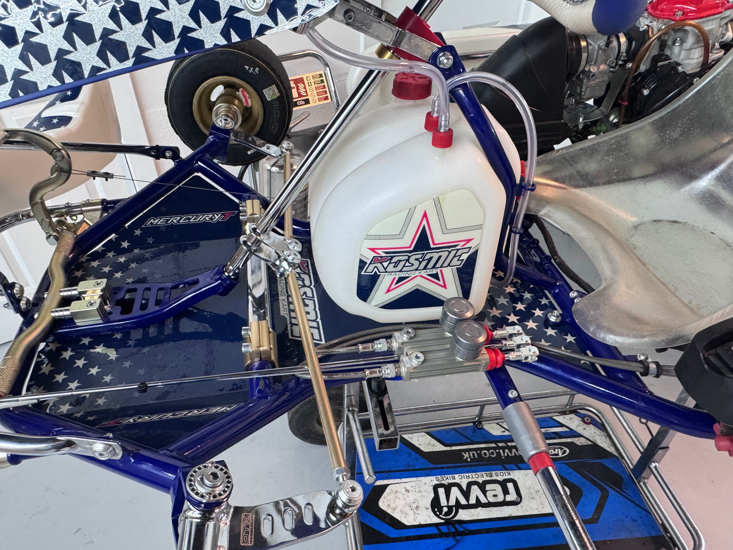 2026 OTK Kosmic Mercury Senior Rotax Max Evo Kart - 4 days old!