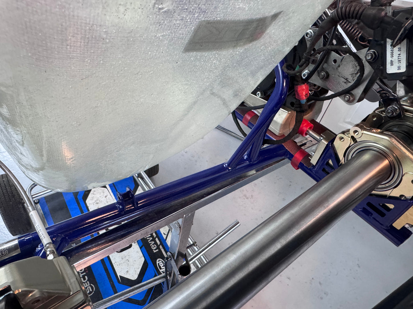 2026 OTK Kosmic Mercury Senior Rotax Max Evo Kart - 4 days old!