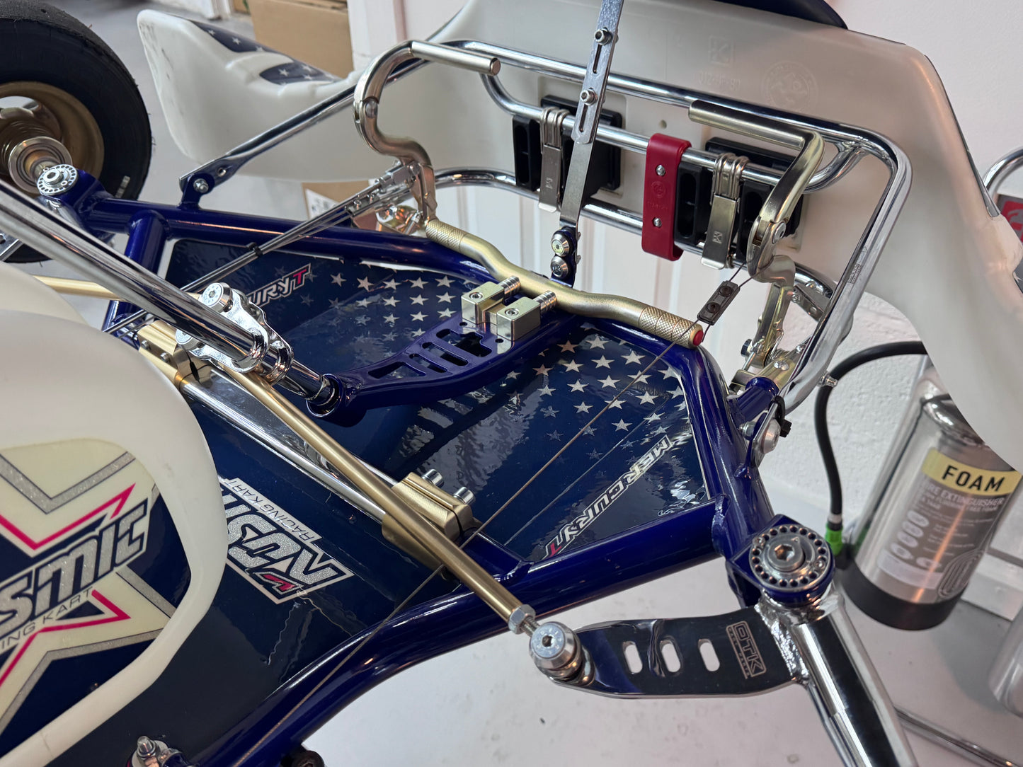 2026 OTK Kosmic Mercury Senior Rotax Max Evo Kart - 4 days old!