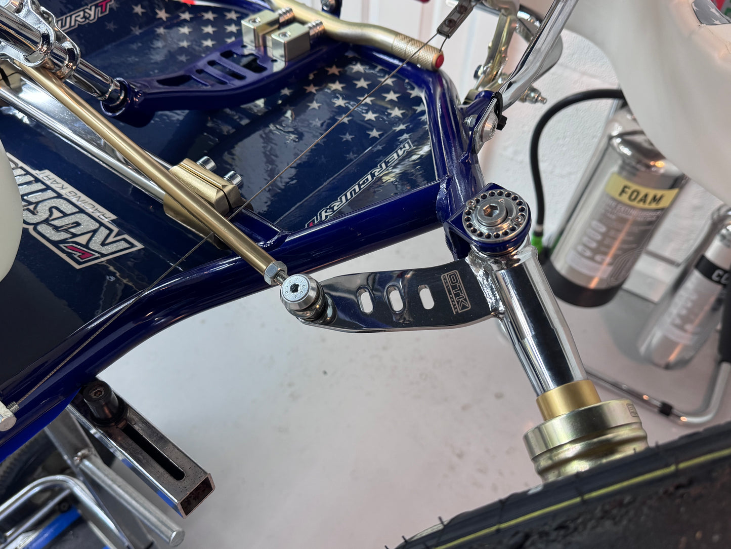 2026 OTK Kosmic Mercury Senior Rotax Max Evo Kart - 4 days old!