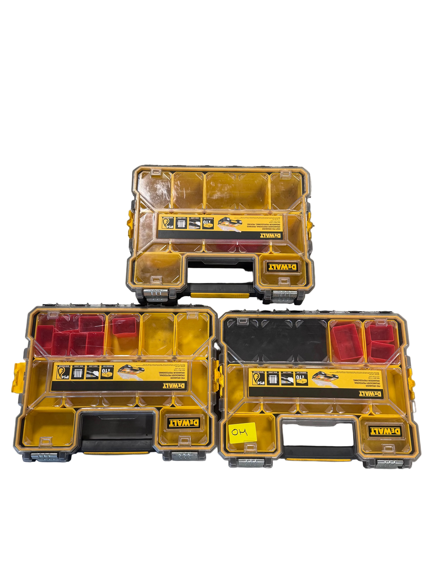 Dewalt Tool Boxes x 3