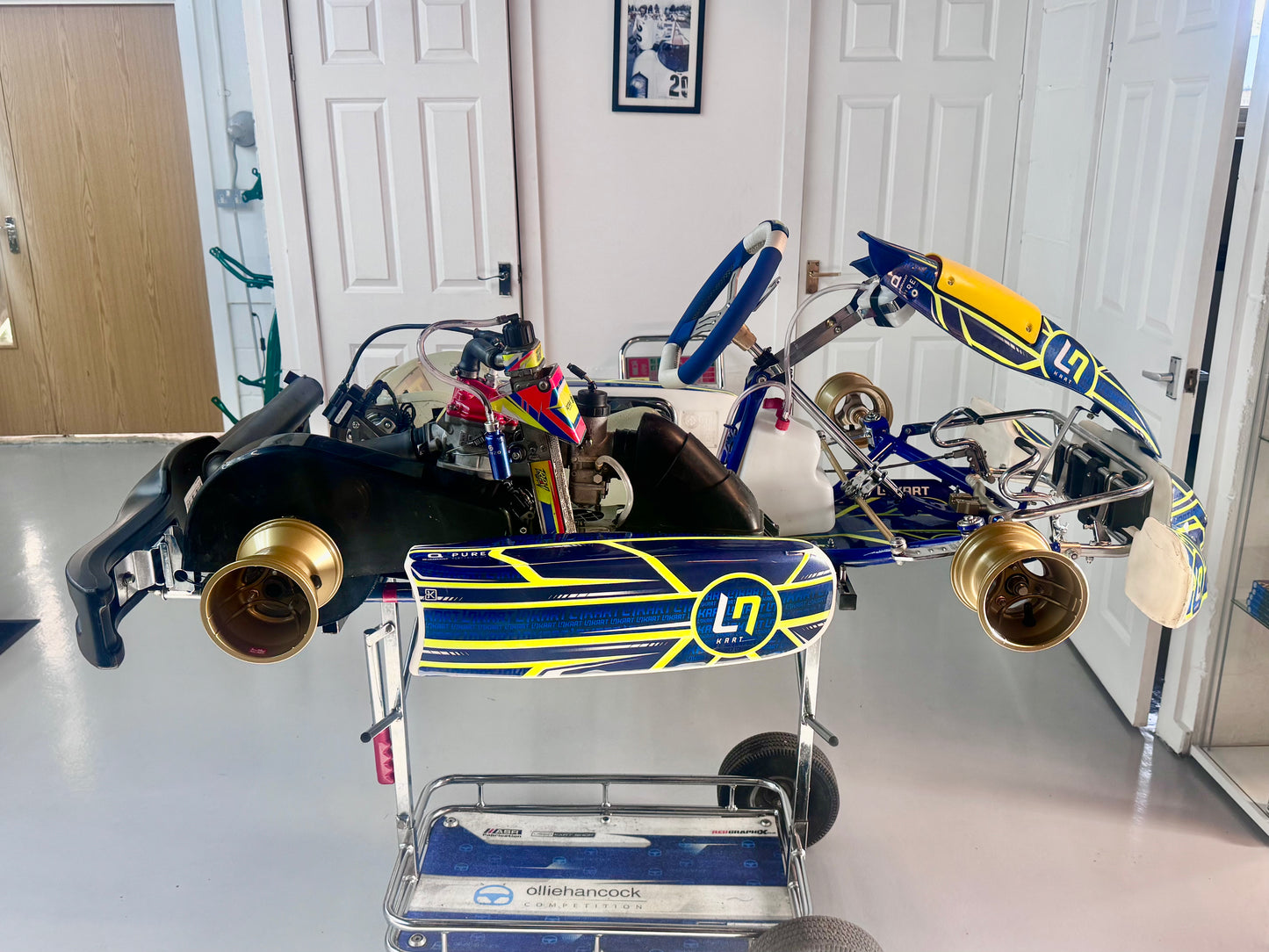 Used 2024 OTK Lando Norris Rotax Max Intermax - 864 engine (mini max) Kart