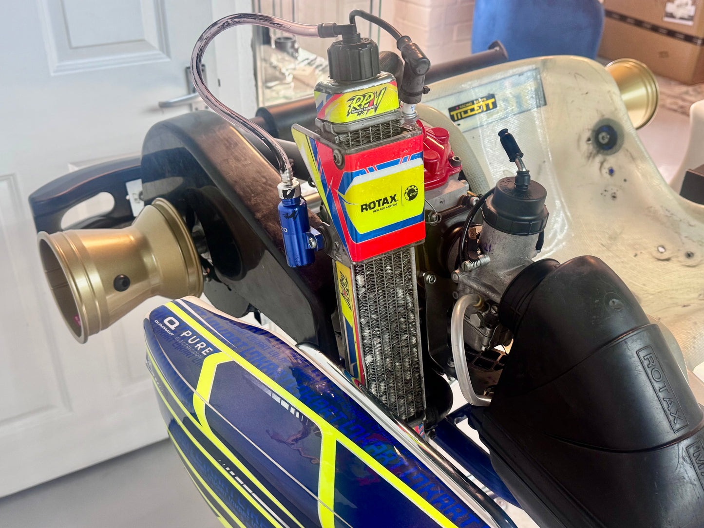 Used 2024 OTK Lando Norris Rotax Max Intermax - 864 engine (mini max) Kart
