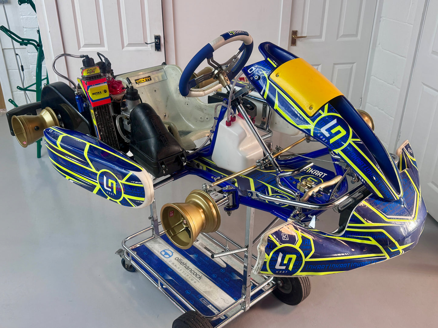 Used 2024 OTK Lando Norris Rotax Max Intermax - 864 engine (mini max) Kart