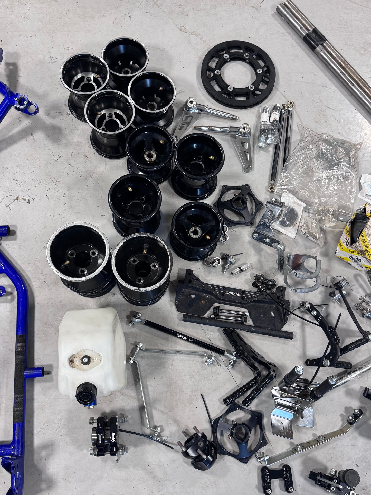 Used Synergy / Birel 950 Rolling Chassis - Full Retirement Sale | Spare Frame | Full Spares pack | Rims