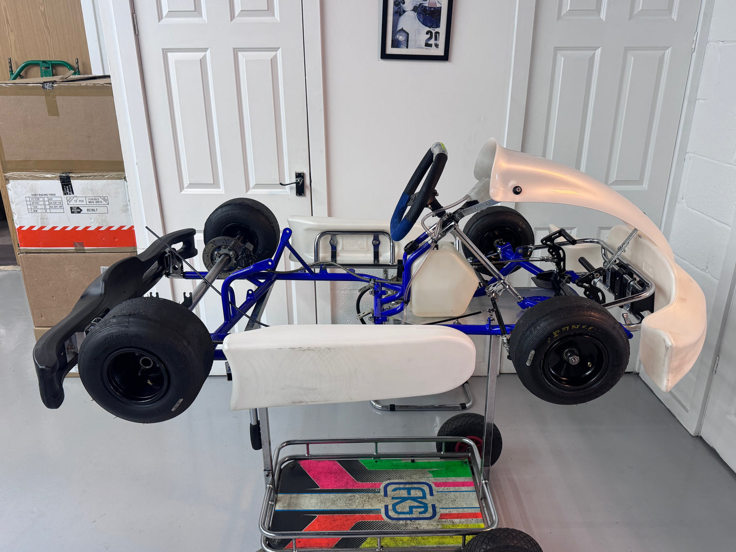 Used Synergy / Birel 950 Rolling Chassis - Full Retirement Sale | Spare Frame | Full Spares pack | Rims