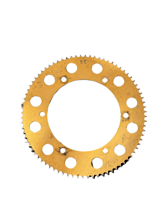 80T Gold Sprocket