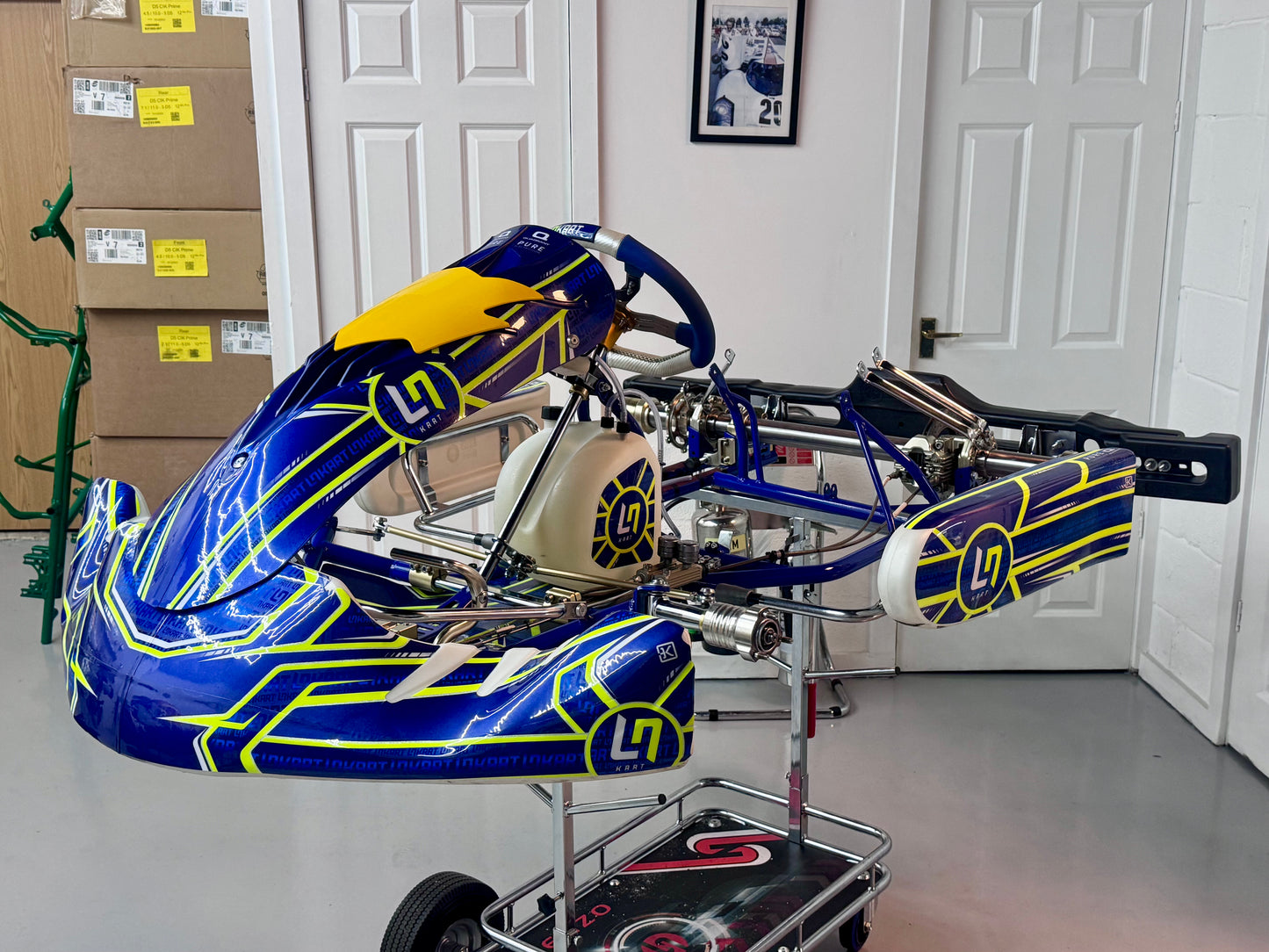 2025 OTK Lando Norris LN4 Chassis - Ex Freddie Lloyd
