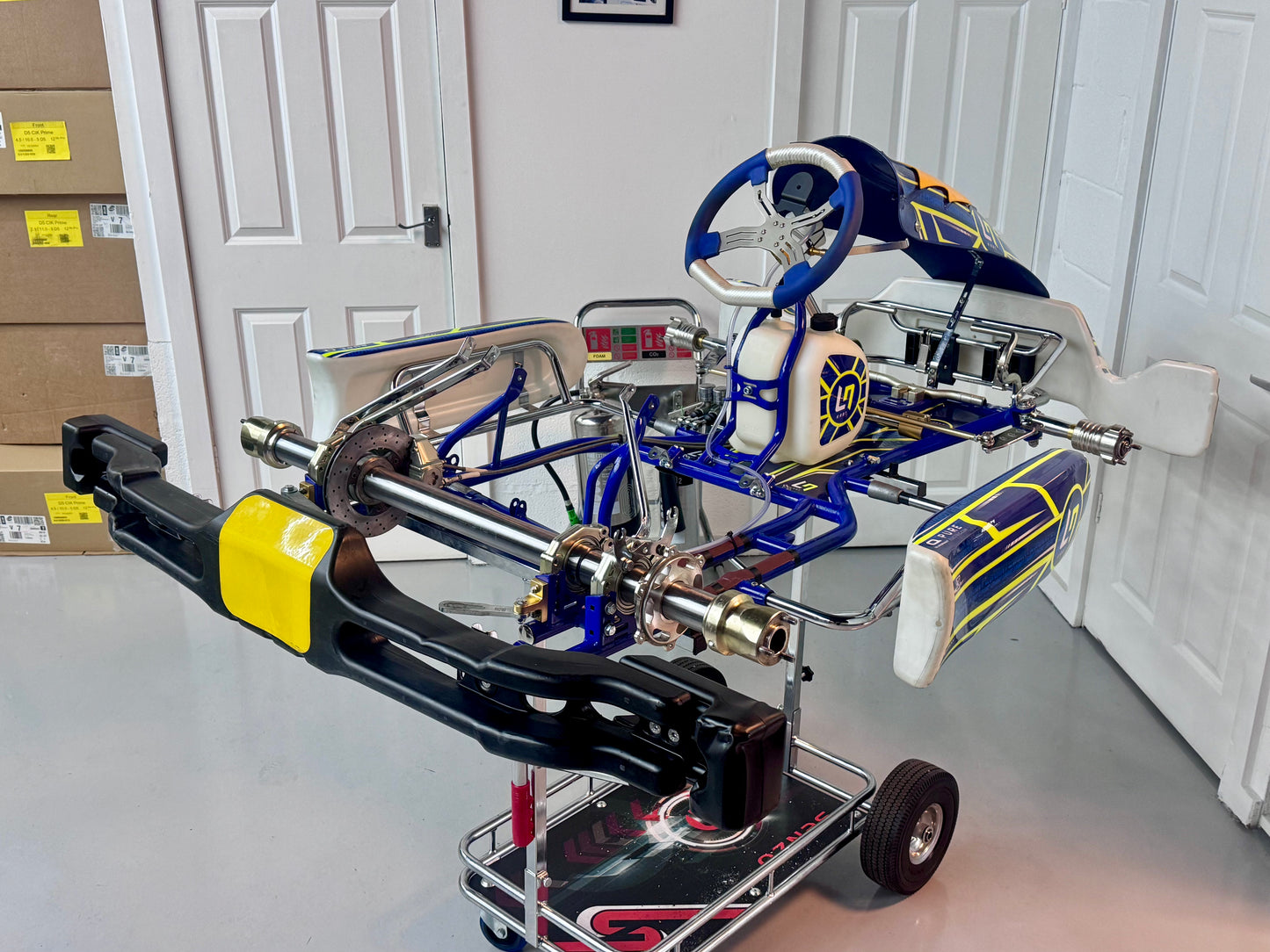 2025 OTK Lando Norris LN4 Chassis - Ex Freddie Lloyd