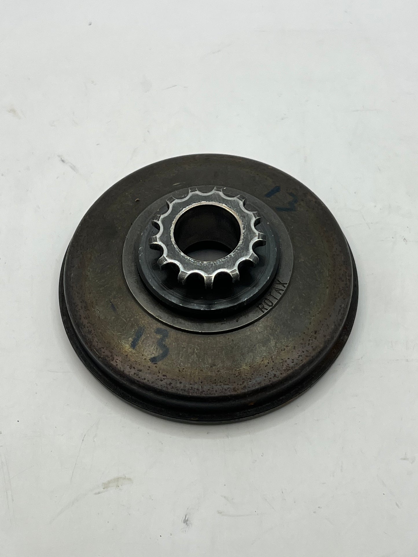 ROTAX 13 TOOTH CLUTCH WITH GENUINE CLUTCH DRUM COMPLETE
